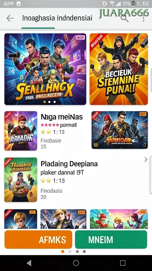 Pratinjau antarmuka Juara666 — aplikasi APK resmi Android v2.5.6